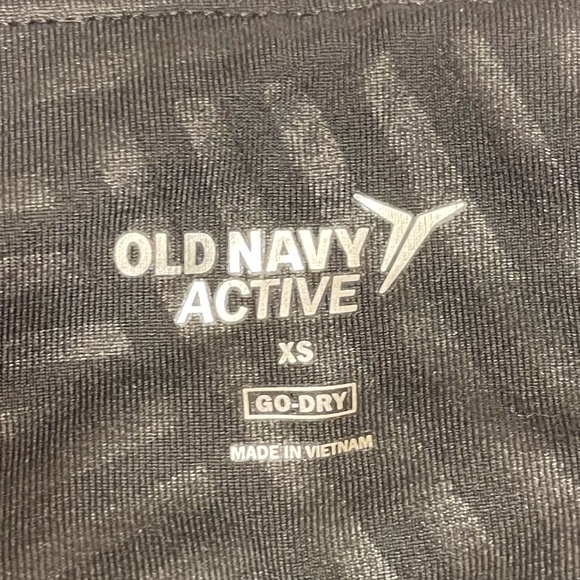 Old Navy Leggins w/ Faux Leathers Strips and Mesh - Picture 7 of 9